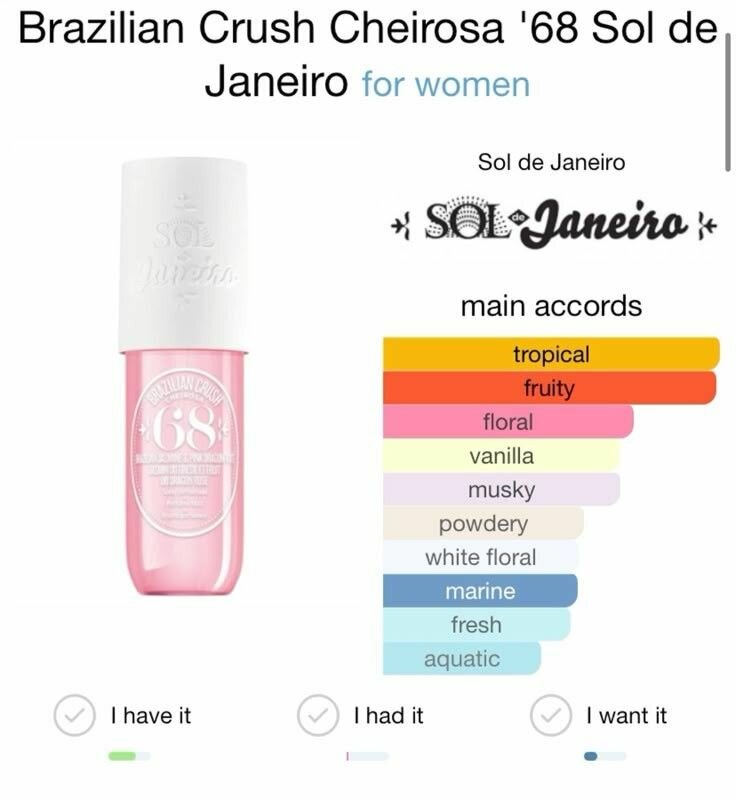 Brazilian Crush Cheriosa '68