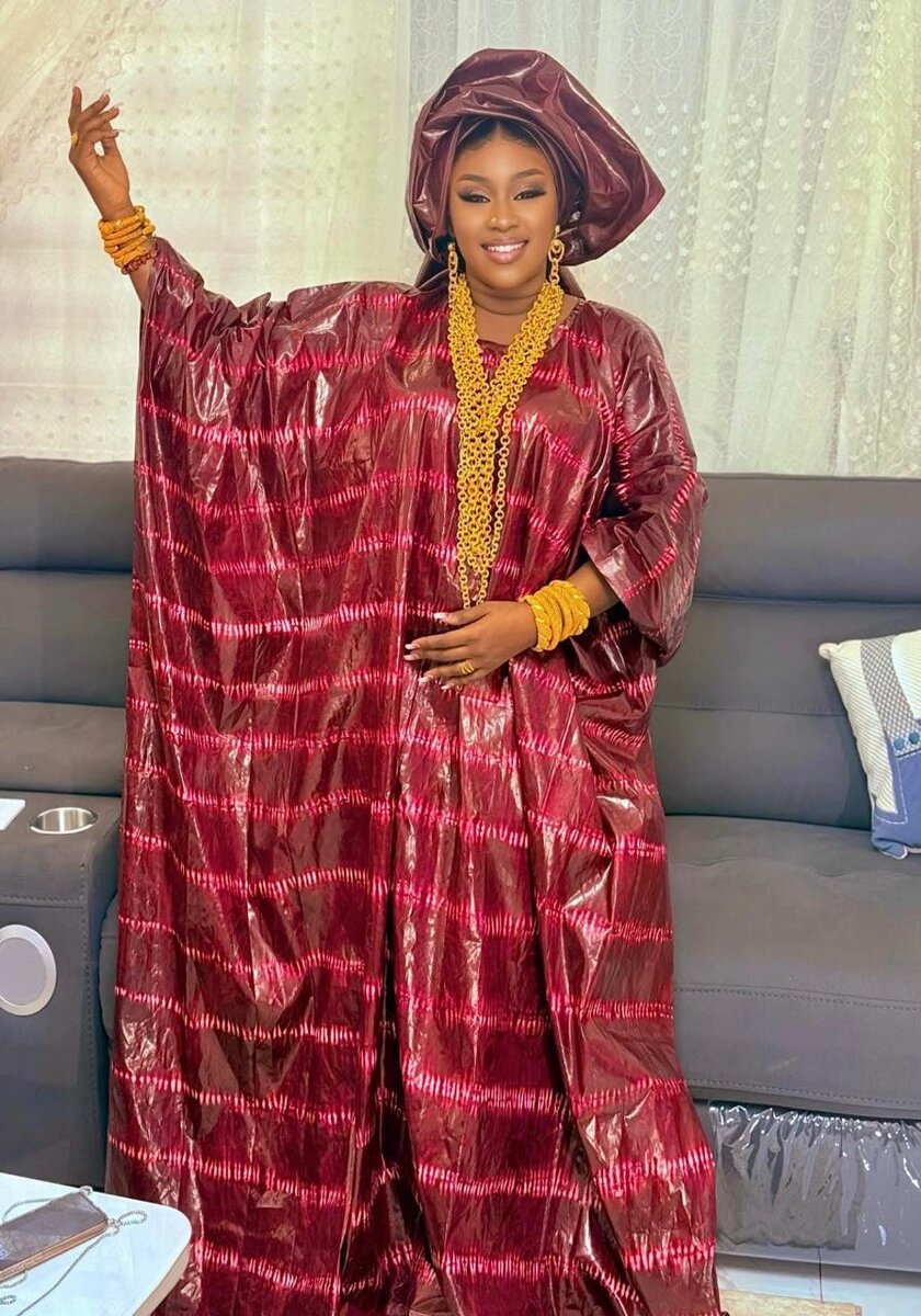 Boubou africain brillant