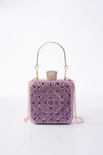 Sac à main chic strass