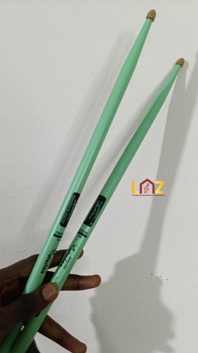 BAGUETTE DE BATTERIE VERTE