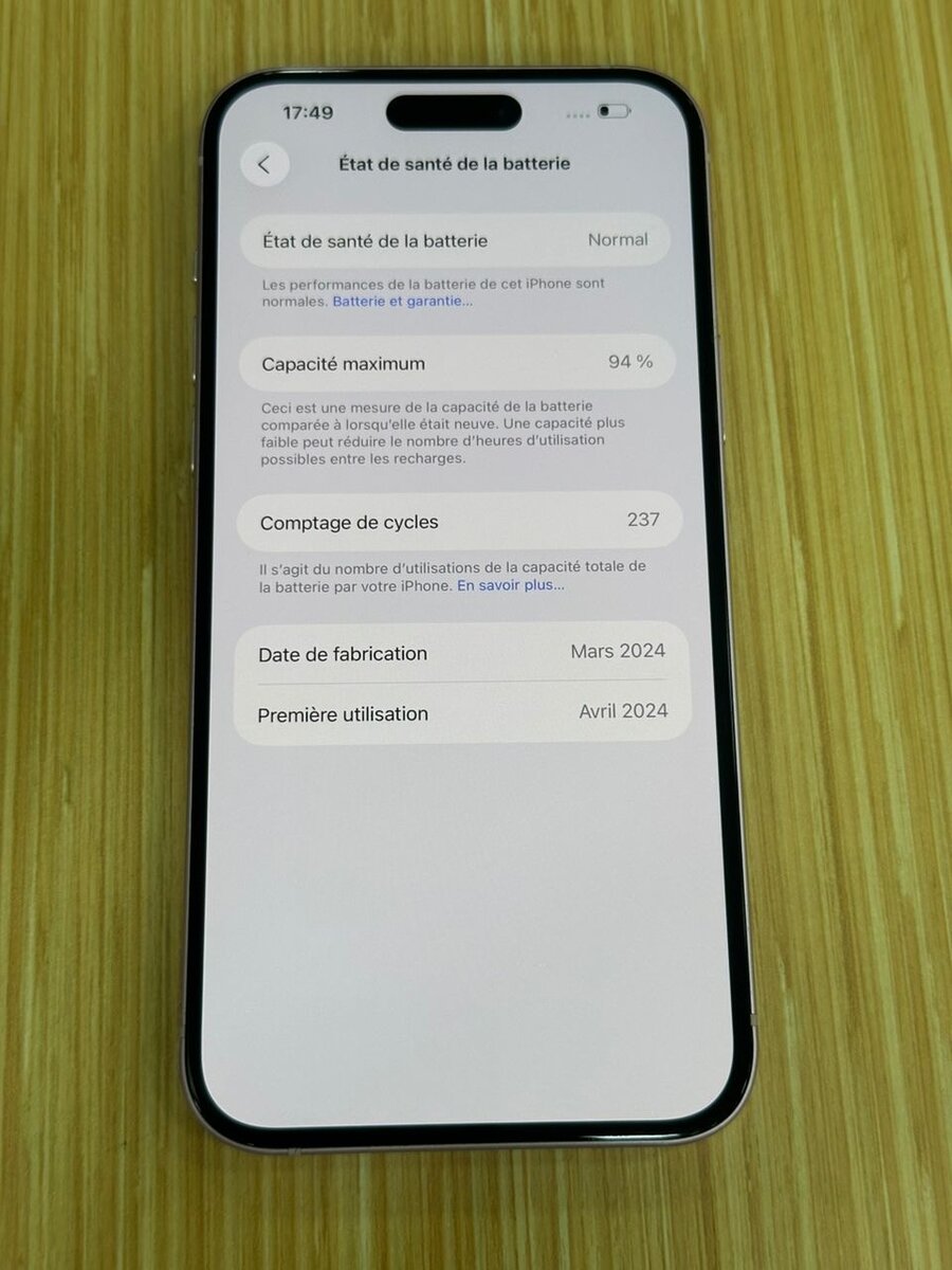 iPhone 15 Plus 256GB Rose
