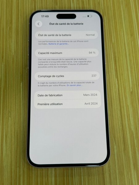 iPhone 15 Plus 256GB Rose