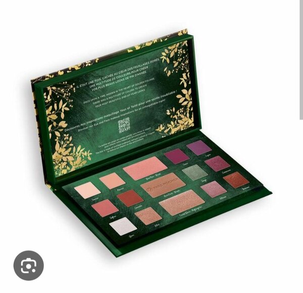 Palette de maquillage glamour