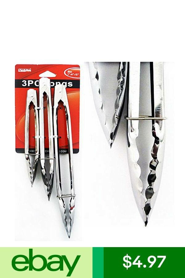 Pince à barbecue 3 pièces en acier inoxydable