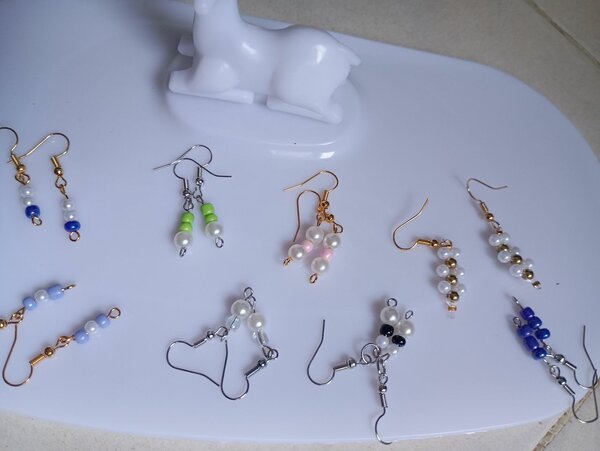 Boucles d'oreilles perle élégantes
