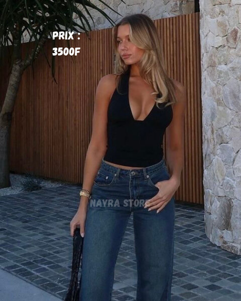 Haut sans manches élégant femme