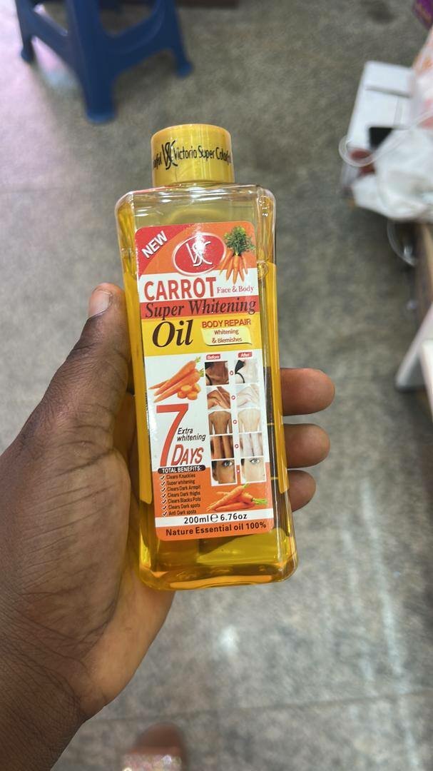 L'huile  pour la peau