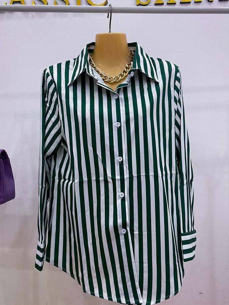 Chemise rayée tendance