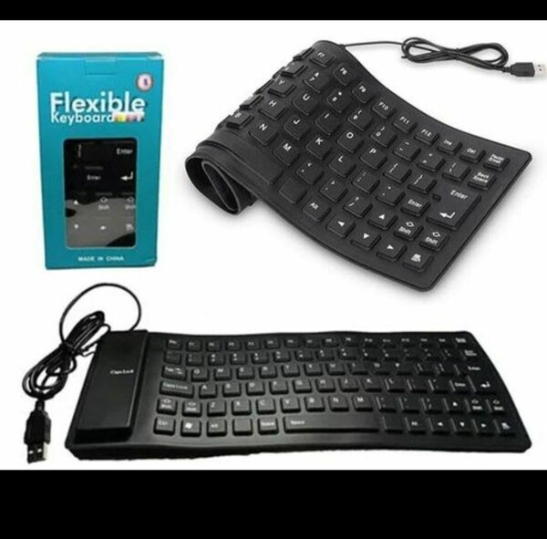 Clavier Flexible USB Portable