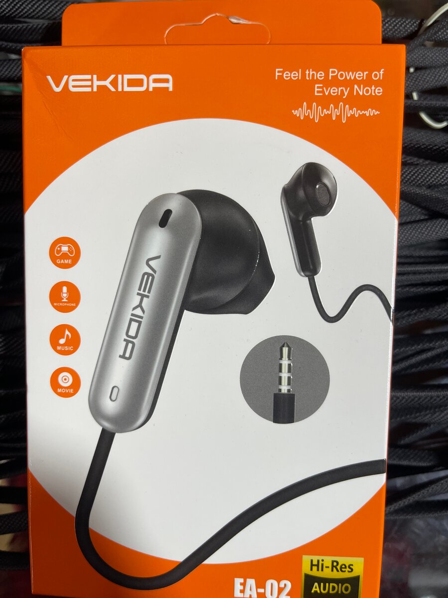 VEKIDA EA-02 Hi-Res Earphones