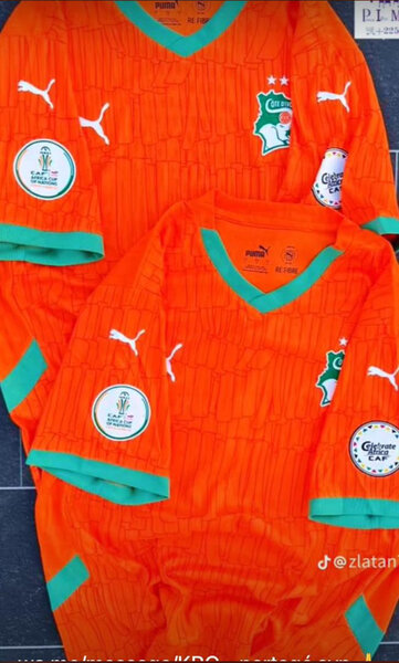 Maillot de football Côte d'Ivoire