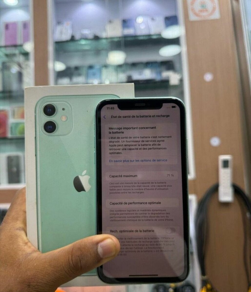 iPhone 11 Vert