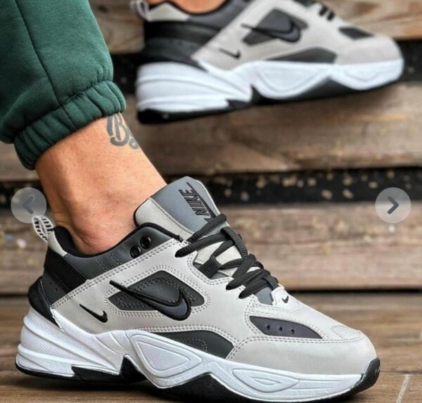 Nike Air Monarch IV Gris Homme