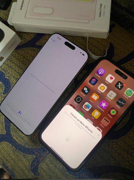 iPhones and androids phones