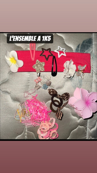 Set d'Accessoires Cheveux Filles