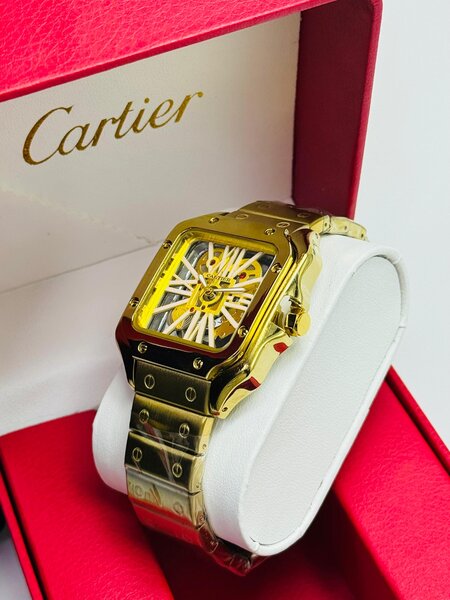 Montre Cartier Luxe Acier