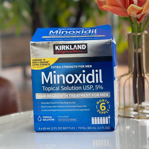 FULL BOX OF ORIGINAL KIRKLAND MINOXIDIL - MADE IN USA