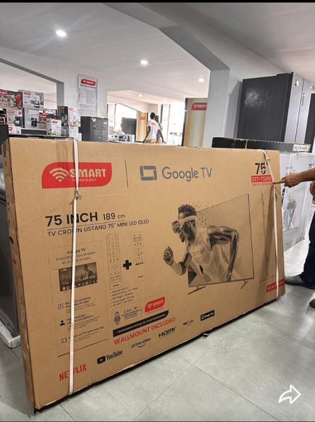 Téléviseur LED 75 pouces 4K