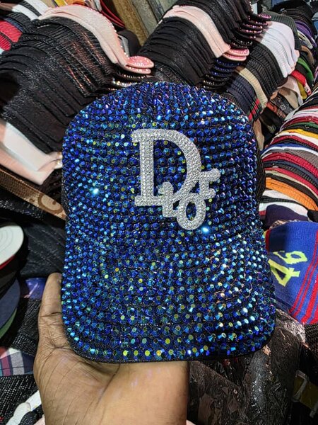 Casquette Strass Brillante