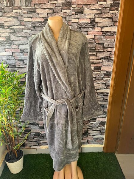 Peignoir en polaire doux