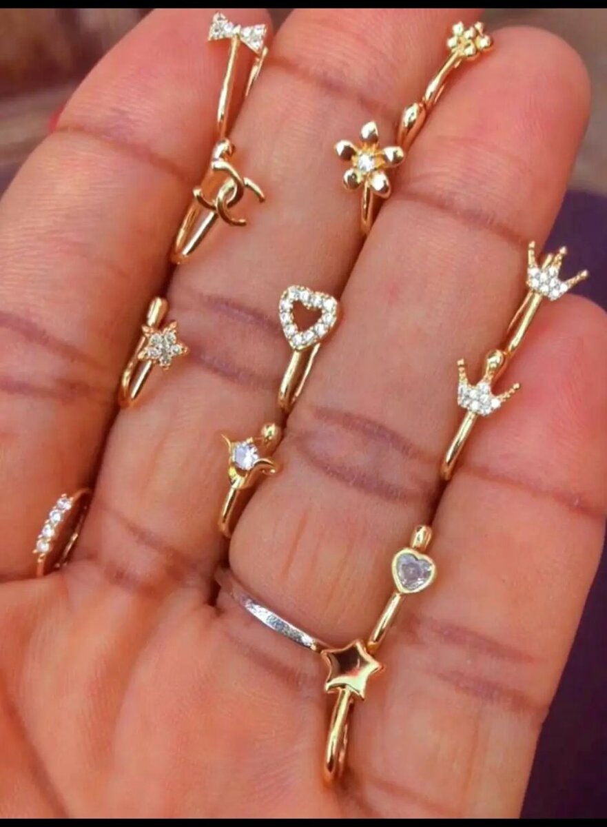Piercings de nez élégants