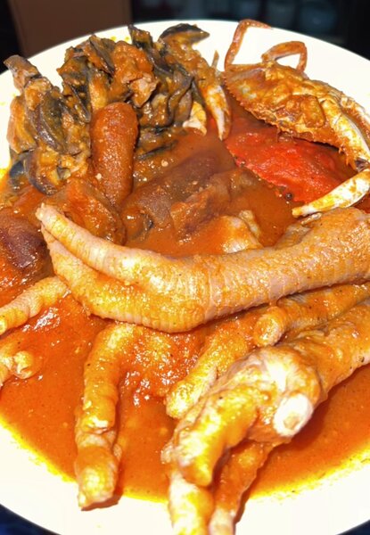 Assiette exotique savoureuse