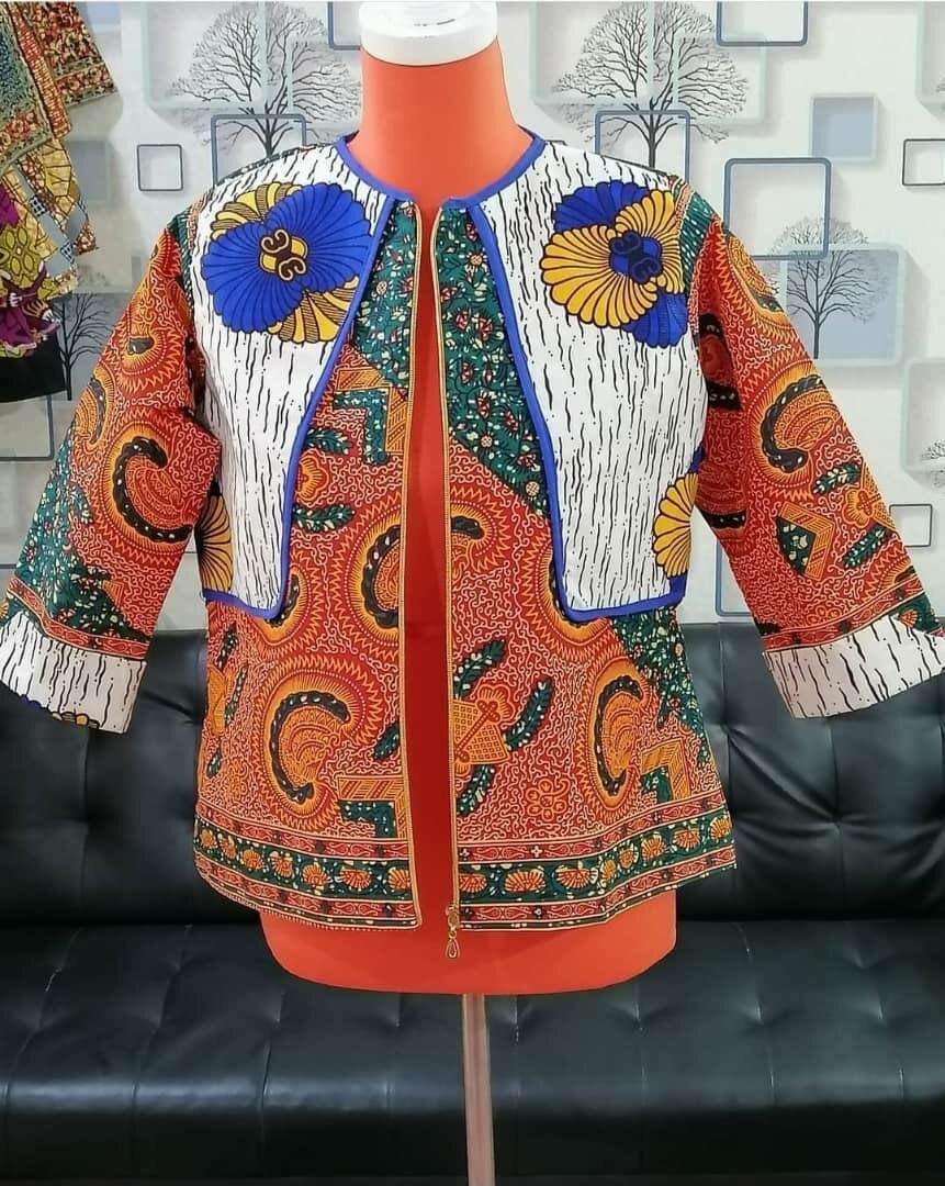 Ankara blazer