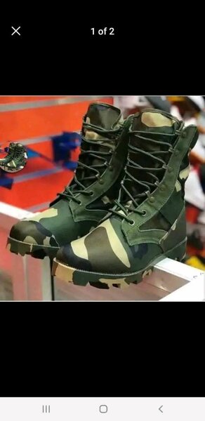 Military boots