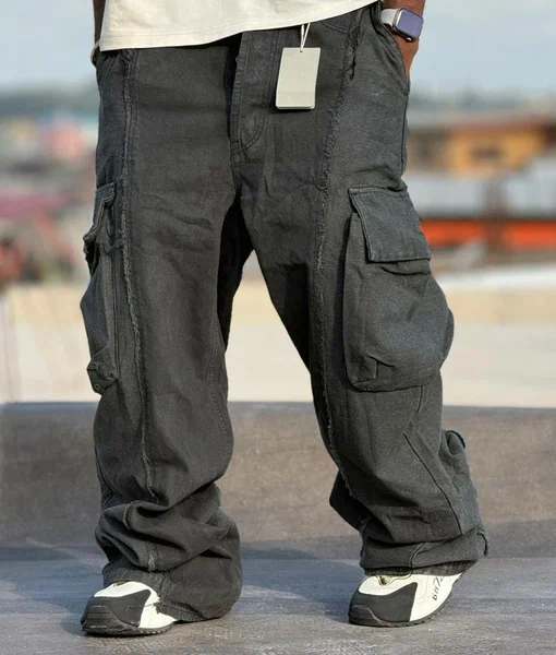 Pantalon cargo homme décontracté