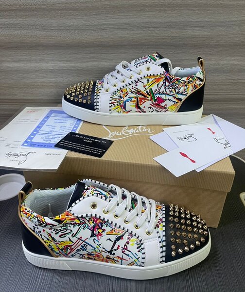 Baskets Cloutées Colorées