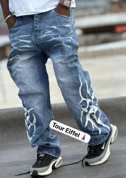Jeans graphiques stylés