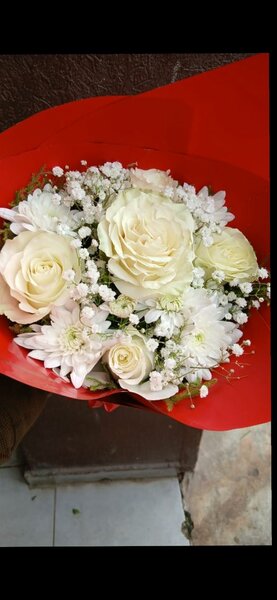 Bouquet en couleur rose