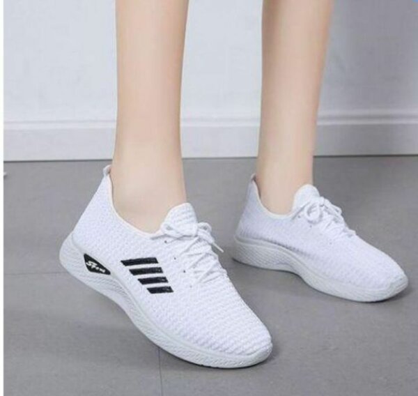 Baskets Blanches Respirantes