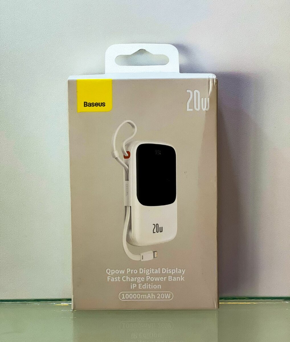 Baseus Qpow Pro Digital Display Fast Charge Power Bank 10000