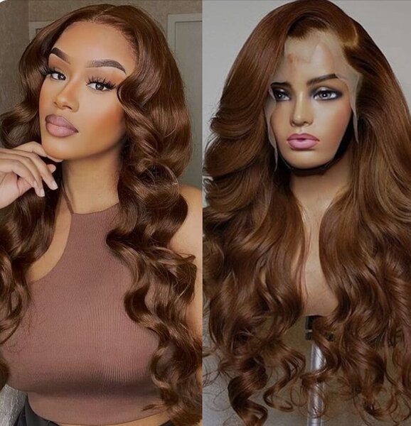 Perruque Ondulée vietnamien