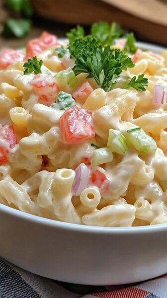 Salade de Macaroni Crémeuse