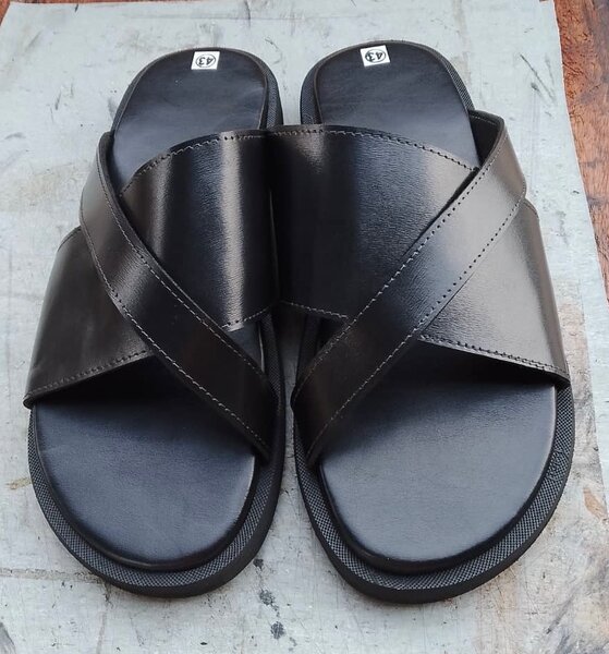 Sandales en cuir pour homme