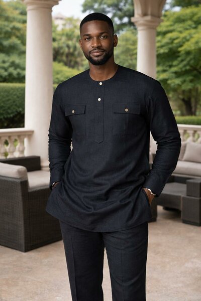 Boubou Africain Élégant