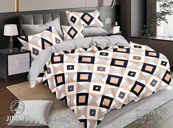 Parure de Lit Géométrique