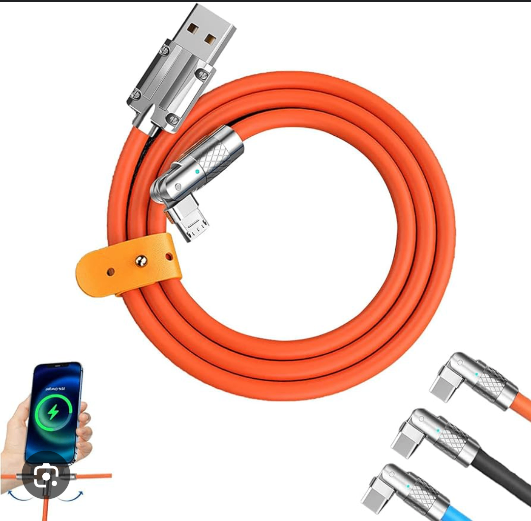 2 meters type C fast charging cables