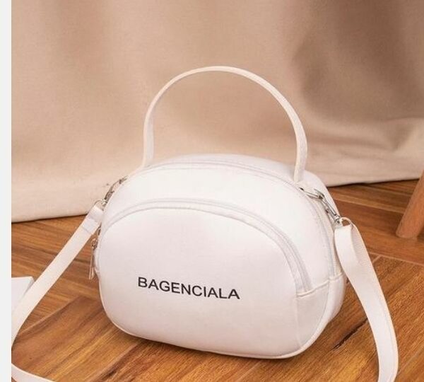 Sac bandoulière blanc élégant
