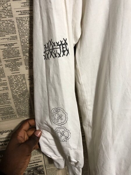 T-shirt à manches longues design unique