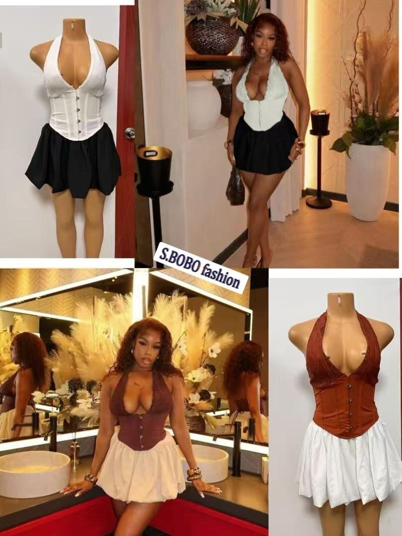 Robe courte séduisante