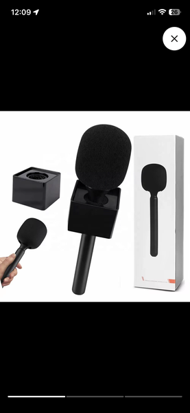 Microphone avec Filtre Anti-Vent