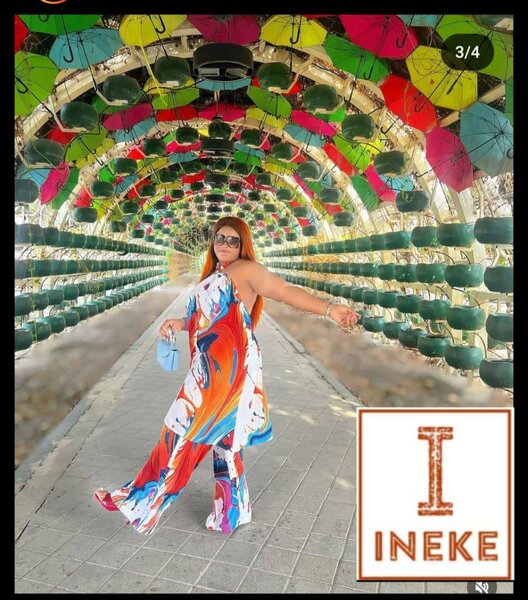 Robe longue colorée été