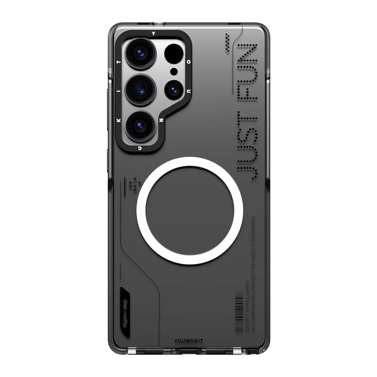 Galaxy S25 Ultra Mecha Series Transparent Case