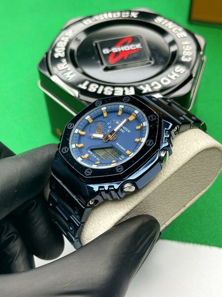 Montre G-Shock bleu résistante