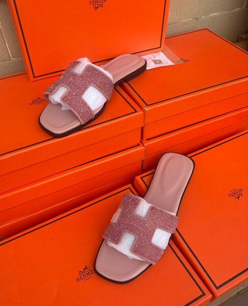 Sandales en cuir luxe