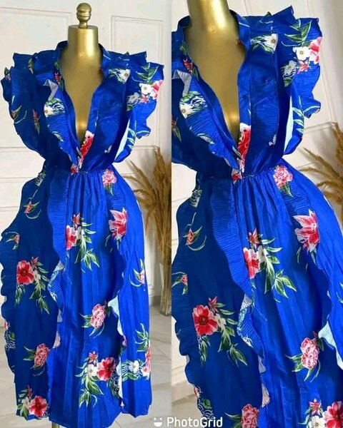 Robe longue fleurie été