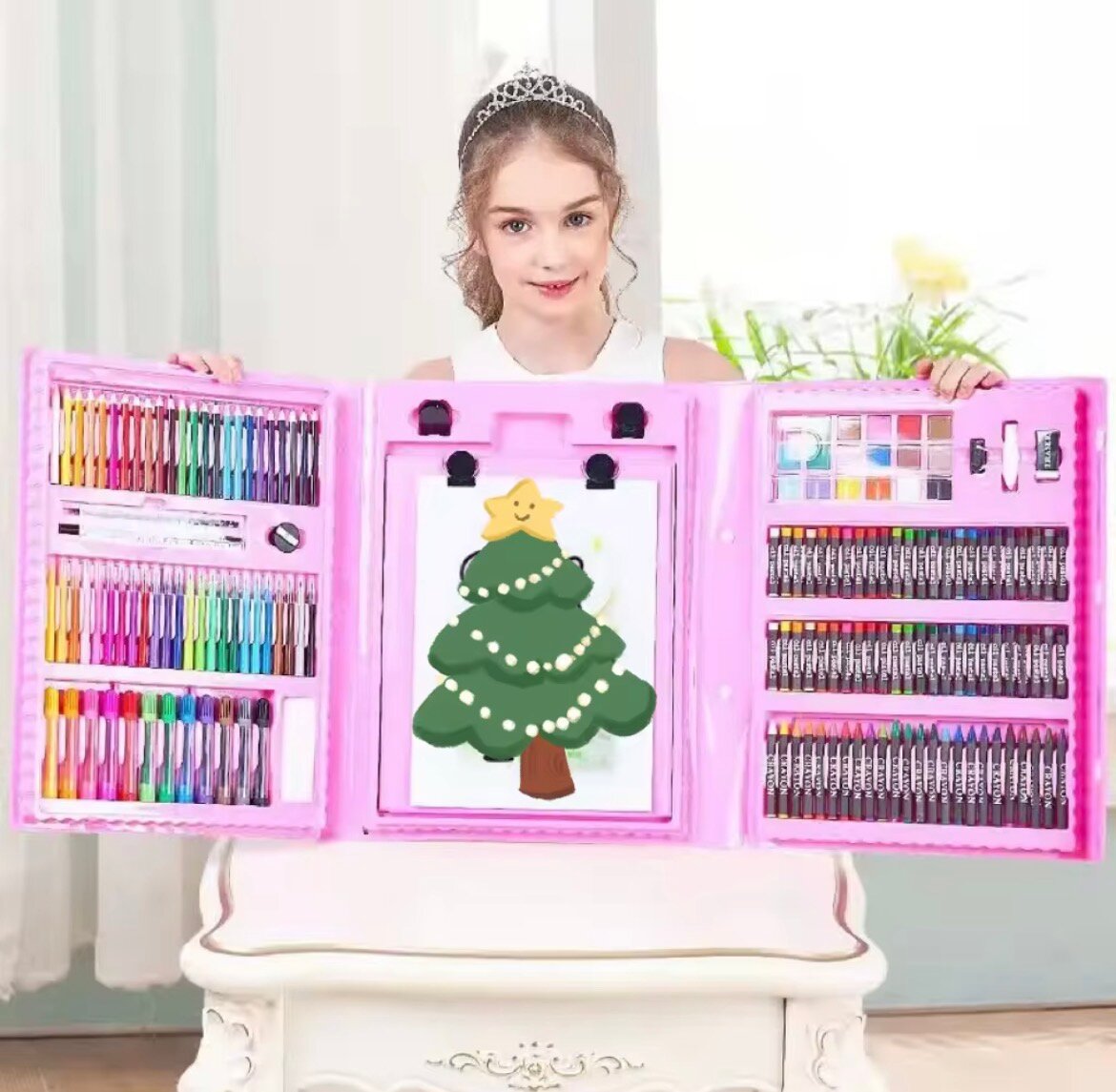 Super Mega Kit d'Art 208 pièces